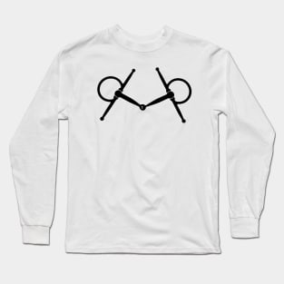 Full Cheek Snaffle Horse Bit Long Sleeve T-Shirt